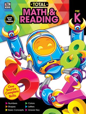 cover image of Total Math and Reading, Grade PK
